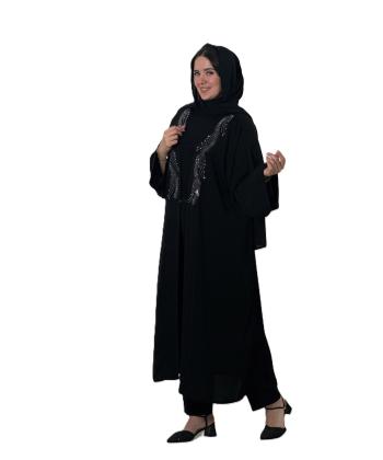 مانتو عبايي زنانه موريك مدل AB33