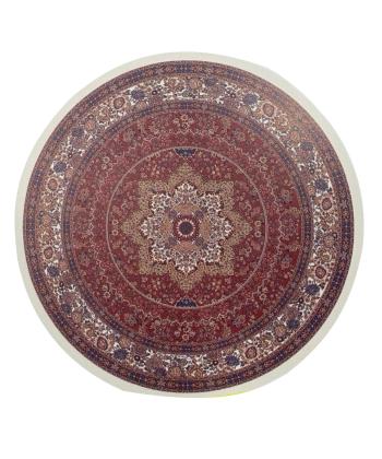 فرش دایره ماشینی بریلنت مدل HJD11761 ابعاد 190x190 سانتی متر