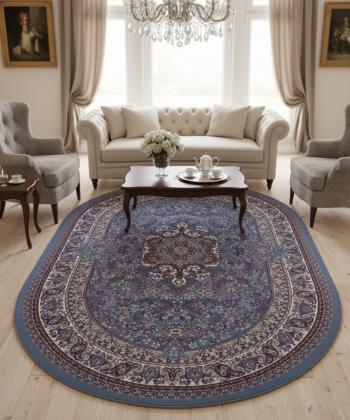 فرش ماشینی مستطیل بریلنت مدل HJ11746 ابعاد 300x190 سانتی متر