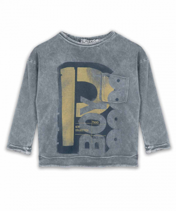 تیشرت آستین بلند پسرانه پیانو Piano کد 5388