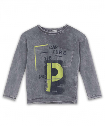 تیشرت آستین بلند پسرانه پیانو Piano کد 5389