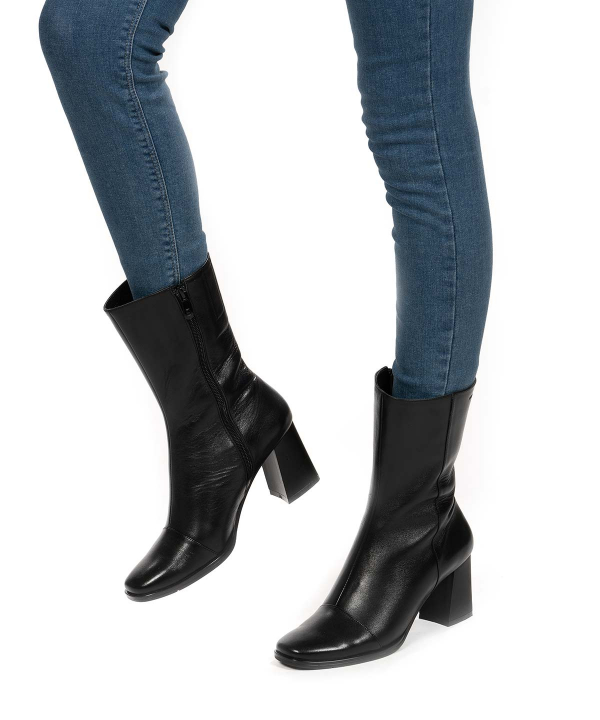 نیم‌بوت چرم زنانه مارال چرم Maral Leather مدل دامیان