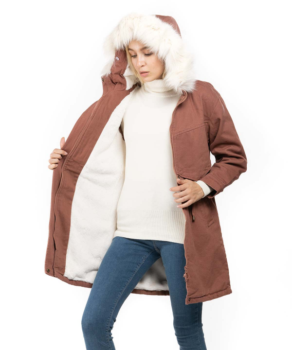 کاپشن بلند زنانه جین  وست Jeanswest کد 94222501