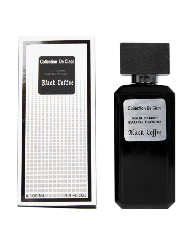 ادوپرفیوم مردانه کالکشن دو کلاس Collection De Class مدل Black Coffee حجم 100 میلی‌لیتر