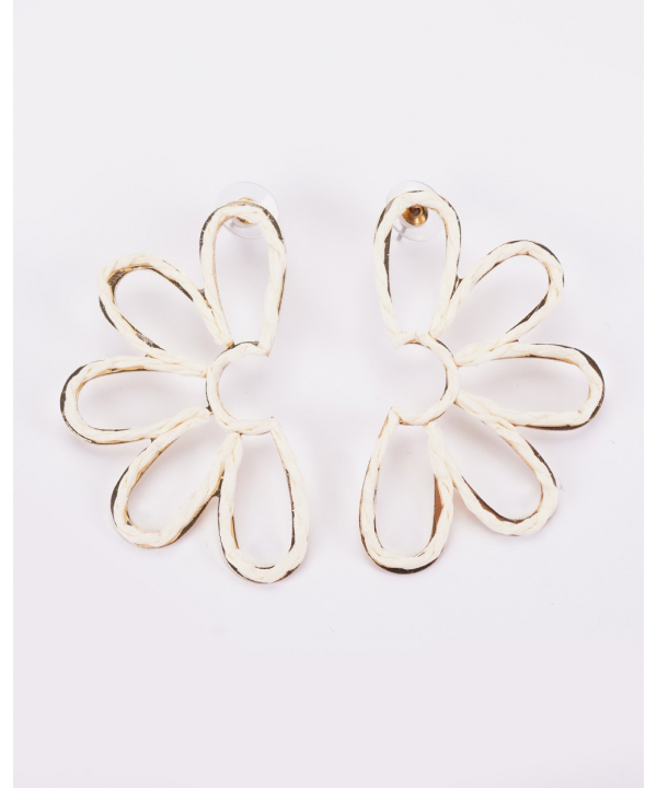 گوشواره زنانه قلم فلزي مدل earringcanaf01
