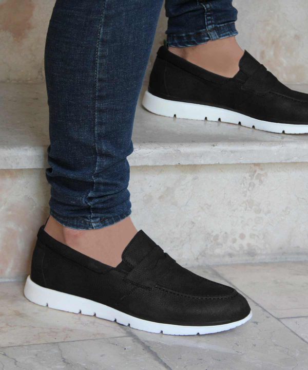 کفش کالج مردانه شهر چرم Leather City مدل mt60-1