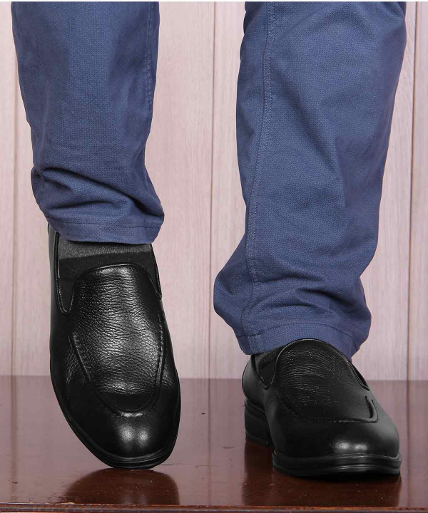 کفش چرم مردانه شهر چرم Leather City مدل f6050
