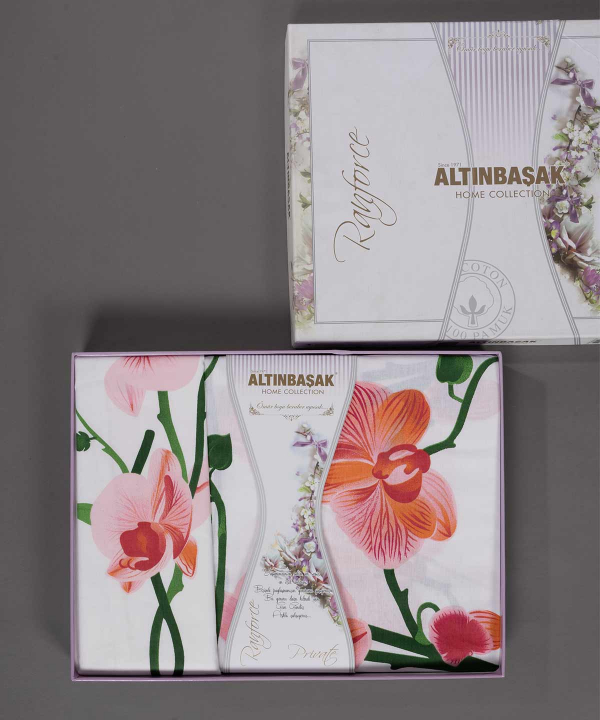 سرویس کاور لحاف یک نفره آلتین باشاک AltinBasak مدل Belissa