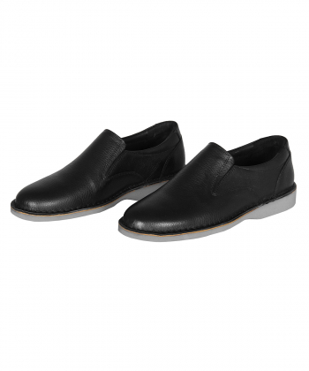 کفش مردانه چرم طبیعی شهر چرم Leather City مدل mt70