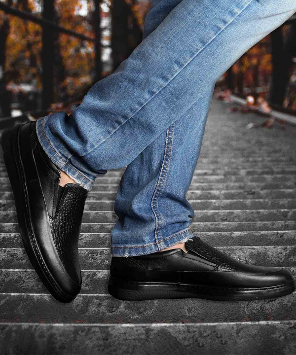 کفش راحتی مردانه شهر چرم Leather City مدل f6026