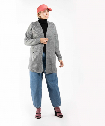 مانتو بافت کوتاه زنانه زیبو Ziboo کد K-14