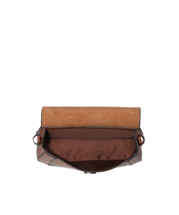 کیف دوشی چرم طبیعی نوین چرم Novin Leather مدل LHB4623