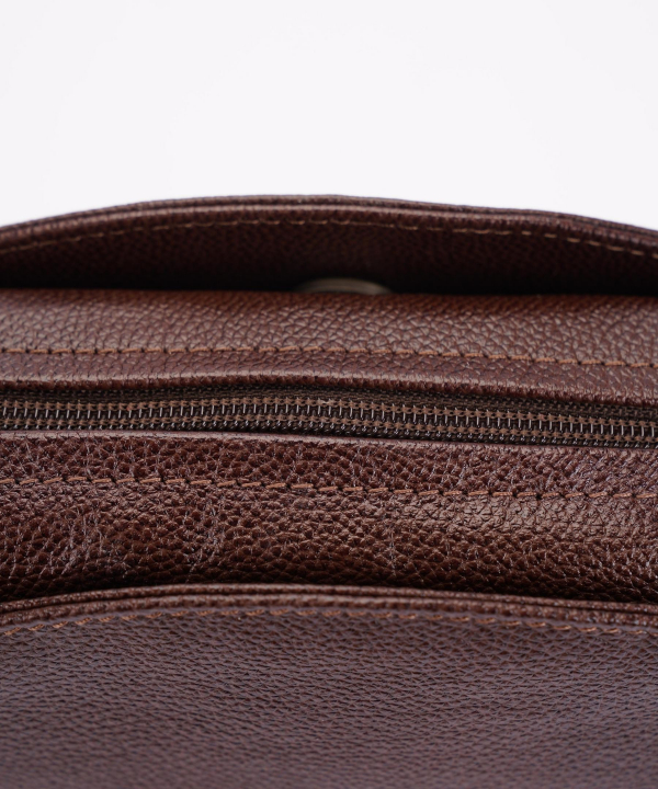 کیف دوشی زنانه چرم طبیعی نوین چرم Novin Leather مدل خاتون