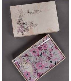سرویس کاور لحاف یک نفره لوسنته Lucente مدل Fiori