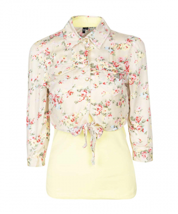 تاپ و شومیز نیم تنه زنانه ورو مدا Vero Moda مدل Aromatize