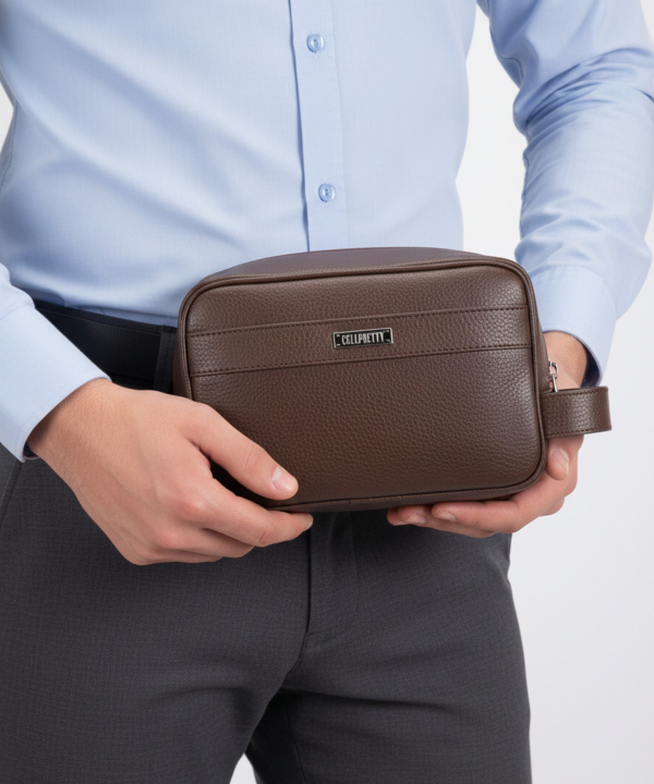 کیف پاسپورتی چرم طبیعی مونو مدل P0004