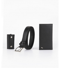 ست هدیه چرم مردانه چرم مشهد Mashad Leather مدل U0011