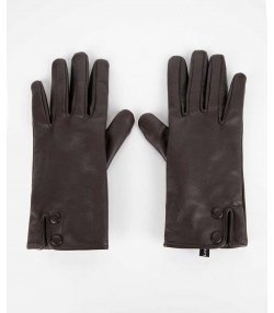 دستکش چرم طبیعی زنانه چرم مشهد Mashad leather مدل R0149
