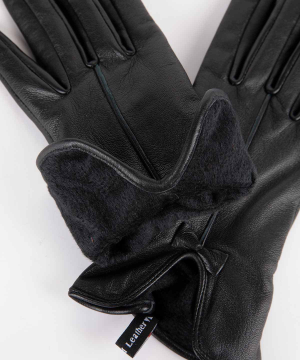 دستکش چرم زنانه چرم مشهد Mashad Leather مدل R0178