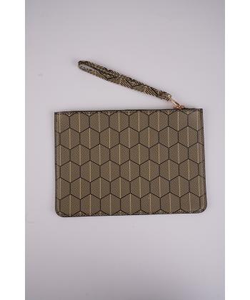 کیف مدارک A5 چاپی PU کلیپس مدل 1893