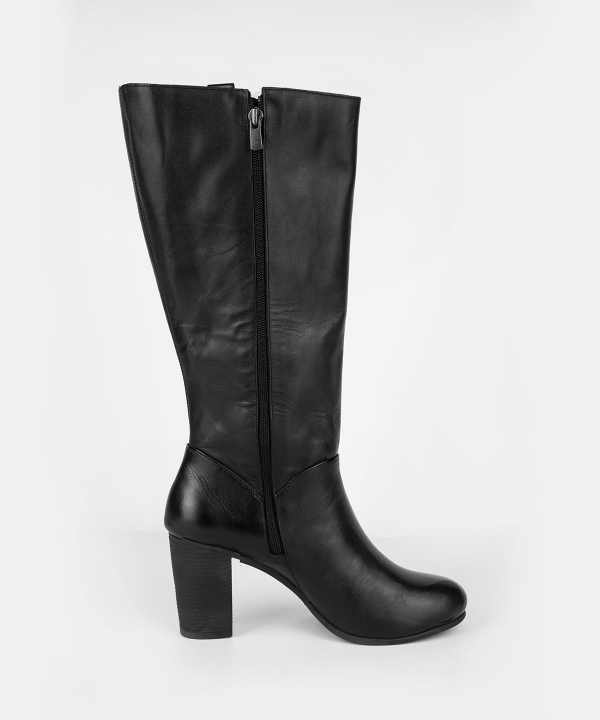 بوت پاشنه‌دار زنانه چرم دنیلی Daniellee مدل Arta HC Boot