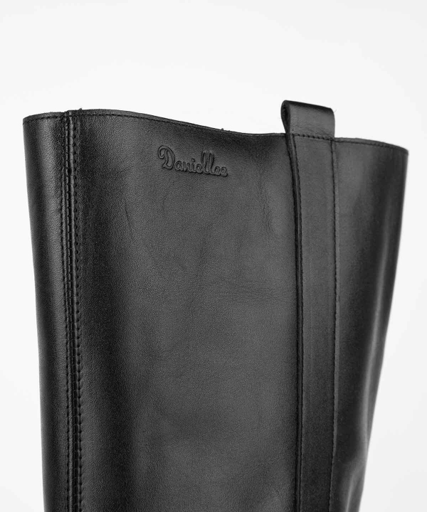 بوت پاشنه‌دار زنانه چرم دنیلی Daniellee مدل Arta HC Boot