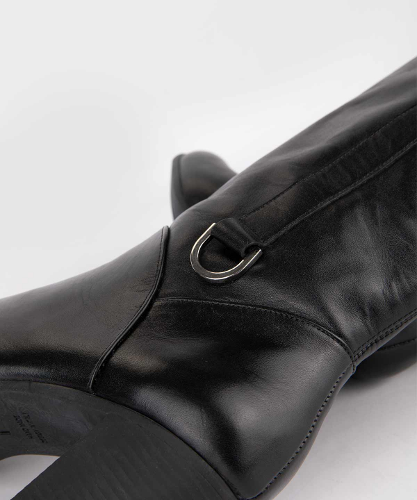 بوت پاشنه‌دار زنانه چرم دنیلی Daniellee مدل Arta HC Boot