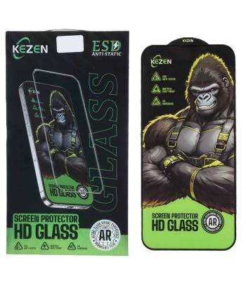 محافظ صفحه نمايش شيشه اي Full Cover Kezen Anti Static ESD مدل Apple iPhone 17 Pro Max