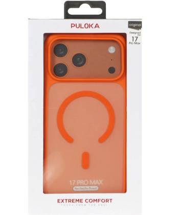 قاب اورجينال Puloka مات Tactile دور لنز فلزي MagSafe مدل Apple iPhone 17 Pro Max
