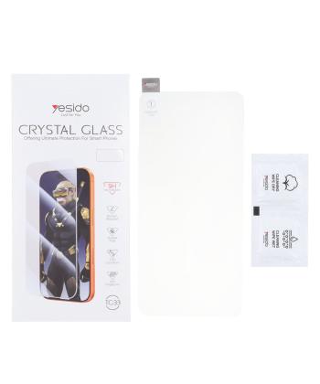 محافظ صفحه نمايش شيشه اي اورجينال بدون حاشيه Crystal Glass Yesido TG33 مدل Apple iPhone 16 / 15 / 14 Pro