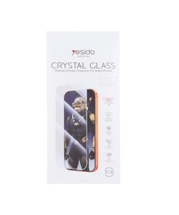 محافظ صفحه نمايش شيشه اي اورجينال بدون حاشيه Crystal Glass Yesido TG33 مدل Apple iPhone 16 / 15 / 14 Pro