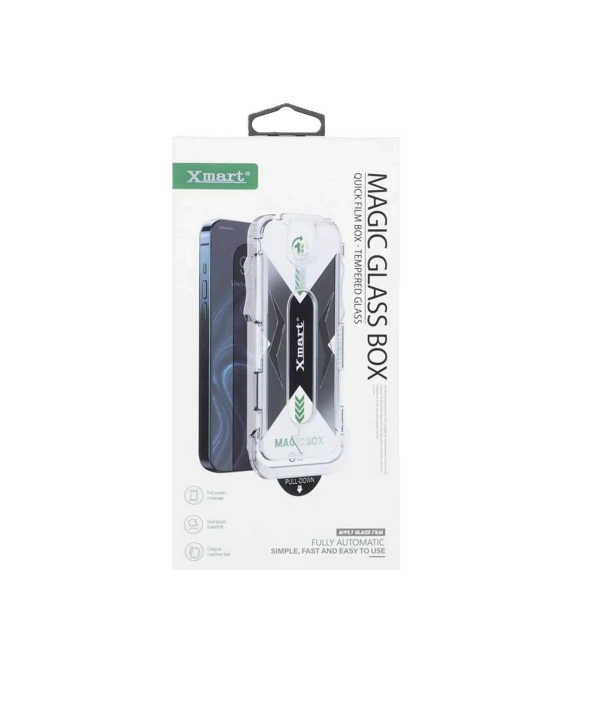 محافظ صفحه نمايش شيشه‌اي اورجينال XMART - Magic Glass Box مدل Apple iPhone 16 Pro Max