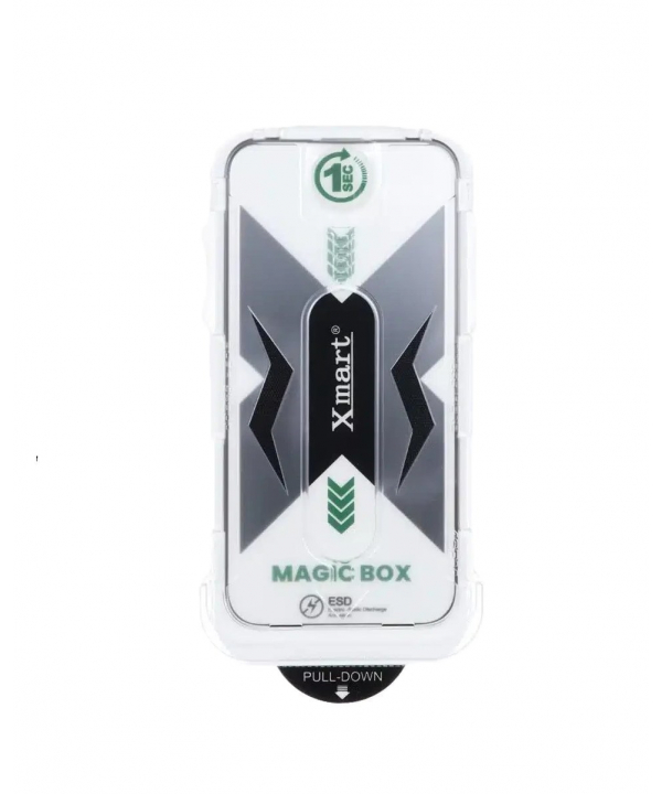 محافظ صفحه نمايش شيشه‌اي اورجينال XMART - Magic Glass Box مدل Apple iPhone 16 Pro Max