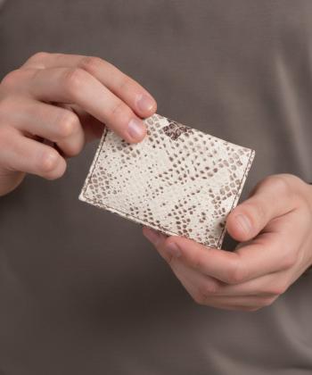 جاکارتی چرم طبیعی نوین چرم Novin Leather مدل BCC217