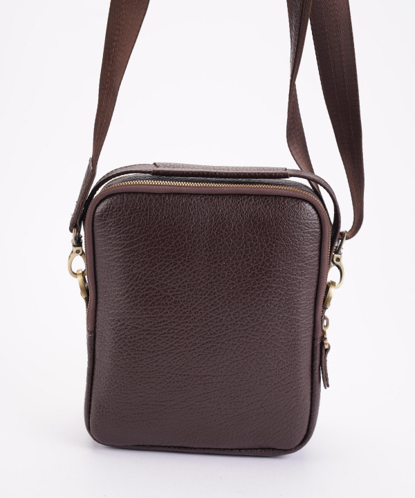 کیف کراس بادی چرم طبیعی نوین چرم Novin Leather مدل فاران
