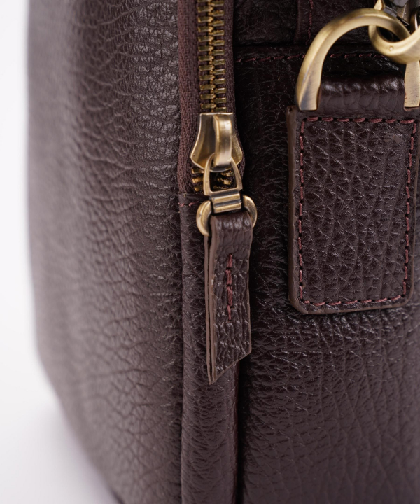کیف کراس بادی چرم طبیعی نوین چرم Novin Leather مدل فاران
