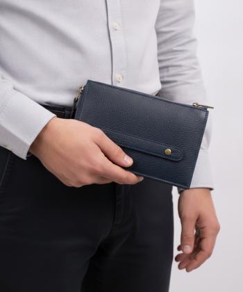 کیف پاسپورتی چرم طبیعی نوین چرم Novin Charm مدل 1005