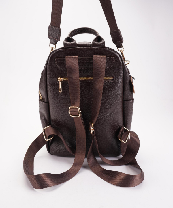 کوله پشتی زنانه پیرکاردین مدل BACKPACK-2612-BROWN