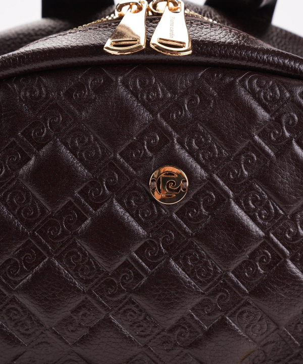 کوله پشتی زنانه پیرکاردین مدل BACKPACK-2612-BROWN