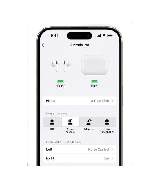 هدفون بلوتوثي اپل مدل AirPods 4 فاقد قابليت نويز كنسلينگ