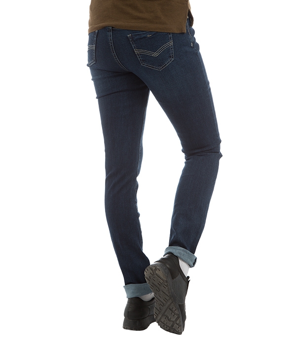  شلوار زنانه جین جذب سرمه ای جین وست Jeanswest