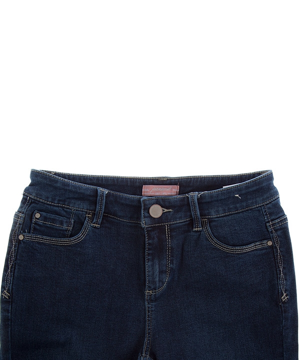  شلوار زنانه جین جذب سرمه ای جین وست Jeanswest