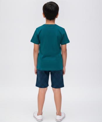 تيشرت و شلوارك پسرانه ناربن مدل TS6095