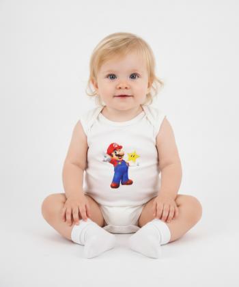 بادي نوزادي بچگانه نيل كوك مدل Mario14