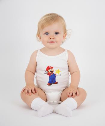 بادي نوزادي بندي بچگانه نيل كوك مدل Mario28