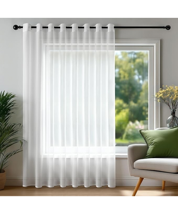 پرده حریر ساده سیت پیروSitpiro کد 111-4 سایز 300x280