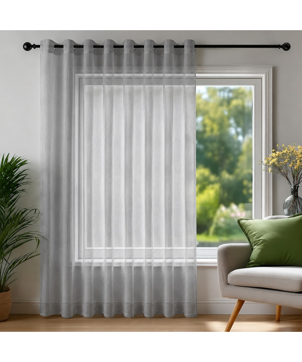 پرده حریر ساده سیت پیروSitpiro کد 111-4 سایز 300x280