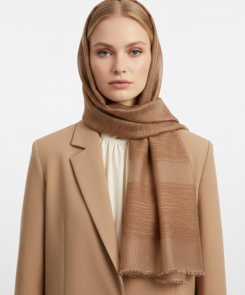 شال ابریشم زنانه نوولاشال مدل 55367