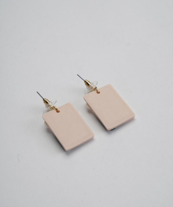 گوشواره زنانه قلم فلزی مدل earringpoli03