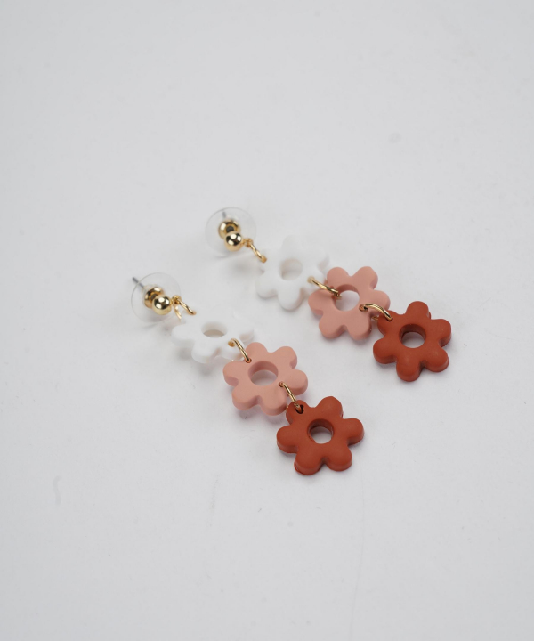 گوشواره زنانه قلم فلزی مدل earringpoli02